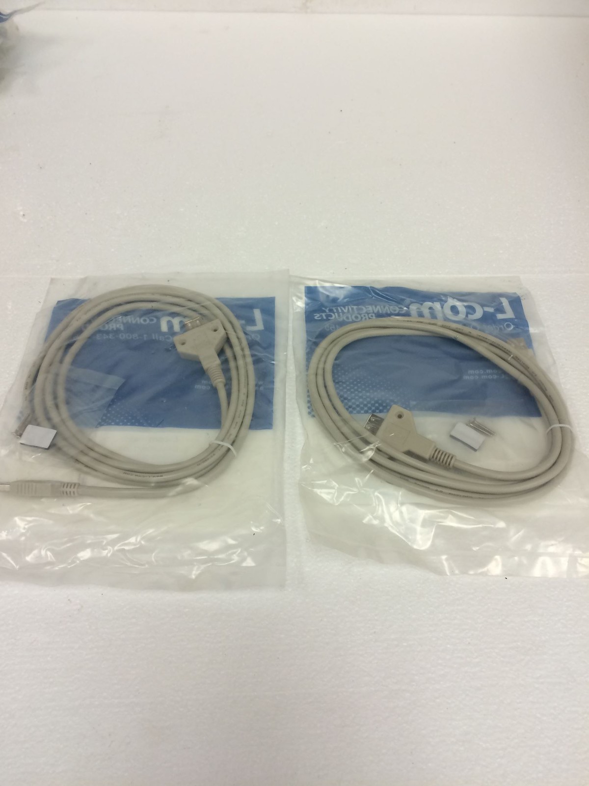 Lot of 10 NEW L-COM Csmuaxmt-2m 6 Ft USB Type A Male/Female Mounting Extension