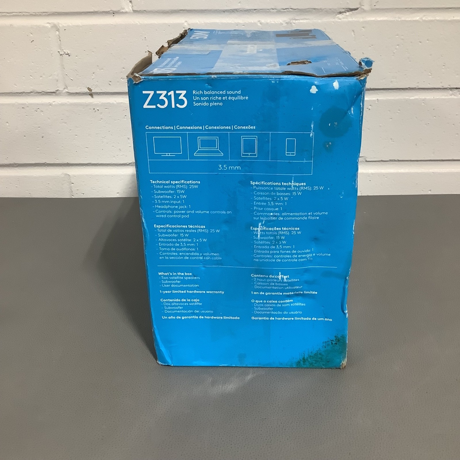 Logitech Z313 2.1 Speaker System