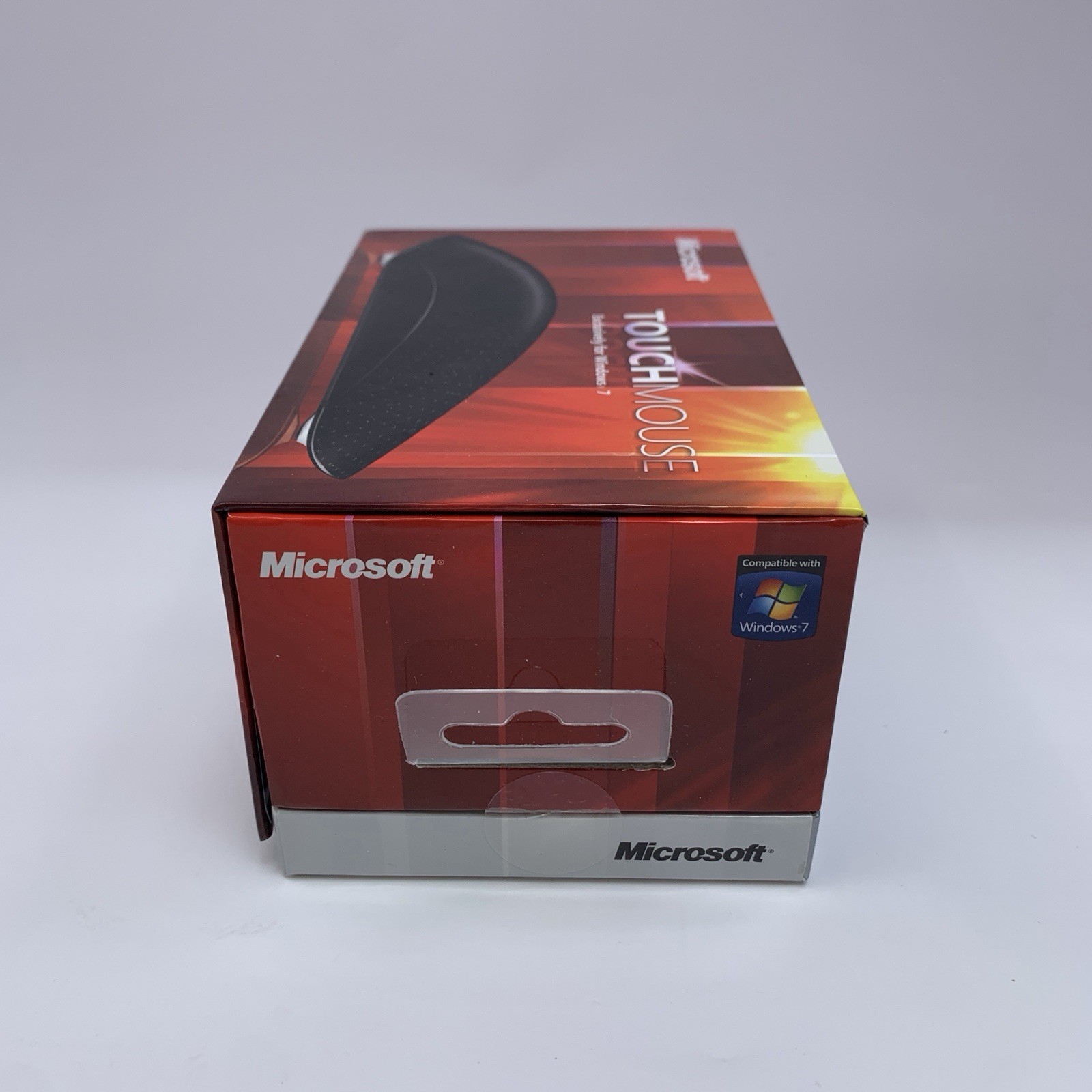 Microsoft Touch Mouse Black 1459, 1447 w Dongle, Cord New Open Box Windows 7