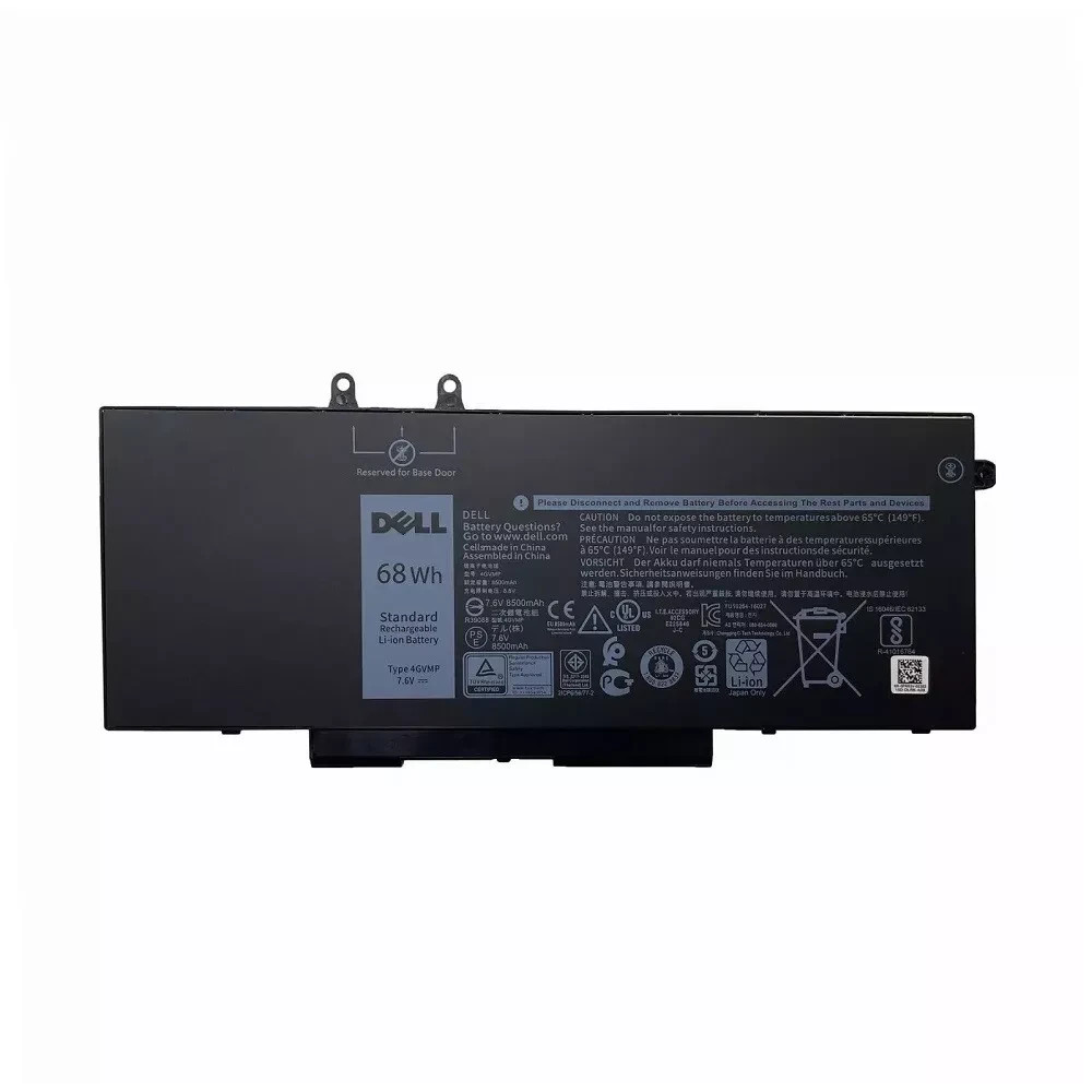 OEM Genuine 4GVMP Battery For Dell Latitude 5400 5500 Precision 3540 3550 68WH