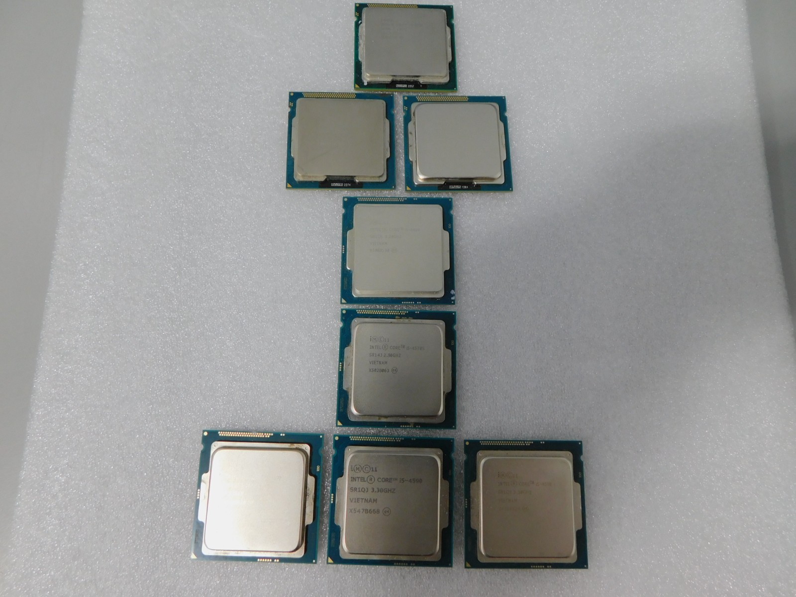 Intel Core i5 CPU Lot (8 Total) – 2nd, 3rd, & 4th Gen See Details