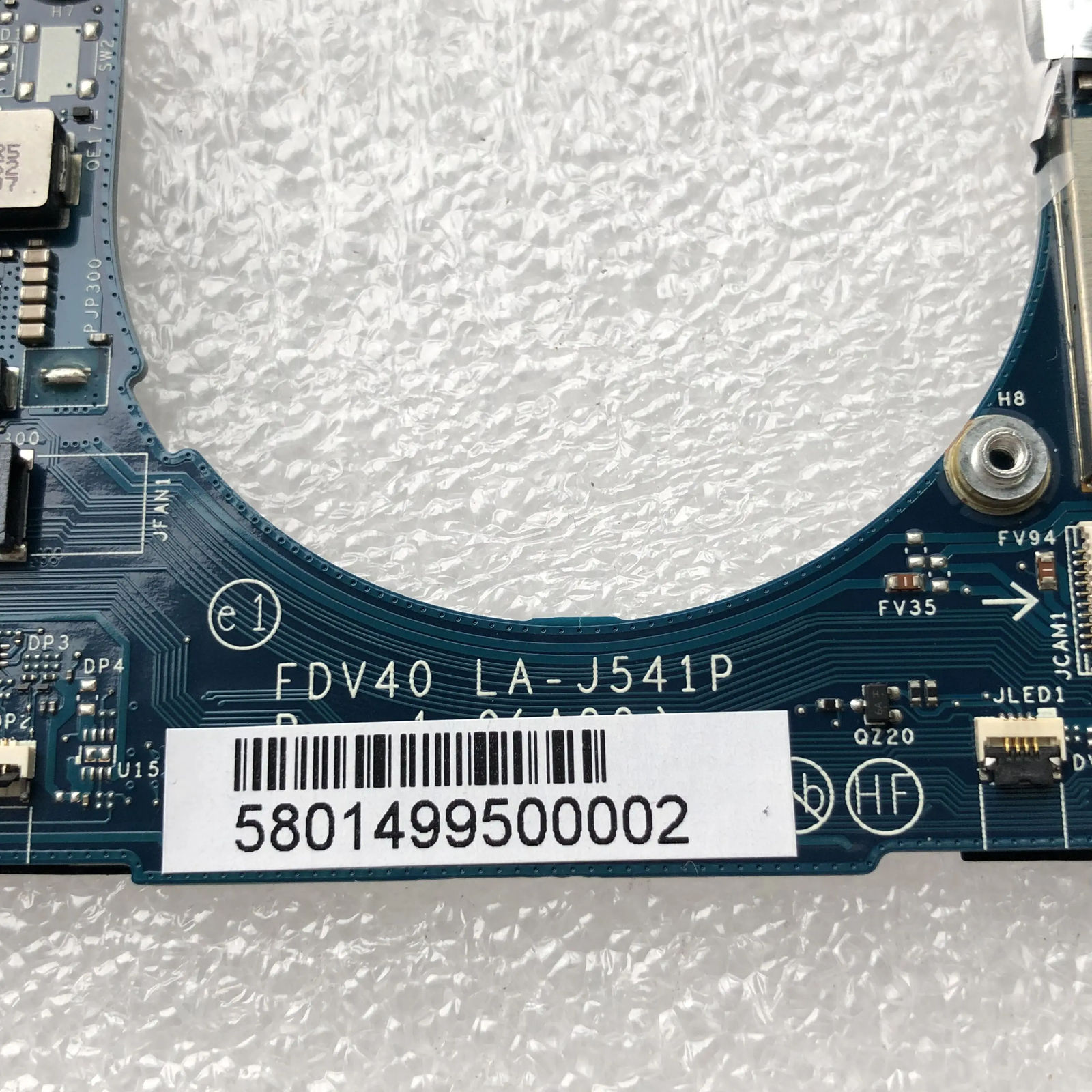 LA-J541P i7-10610U FOR dell Latitude 14″ 9410 2-in-1 Motherboard CN-0WXV80