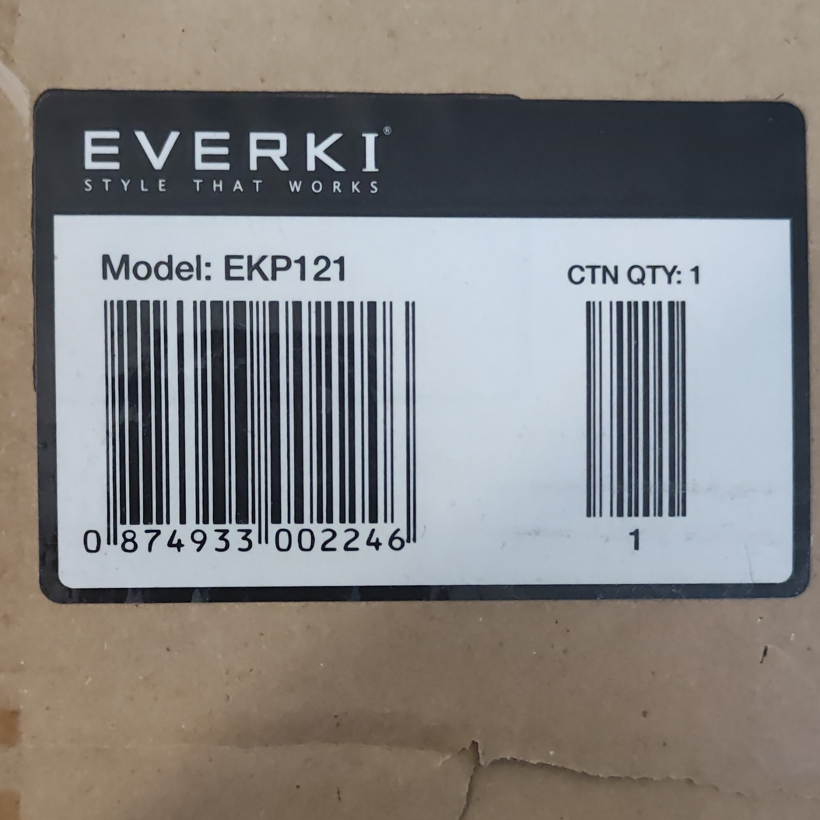 Everki Business Padded Nylon Laptop Backpack EKP121 Black 17.3 in