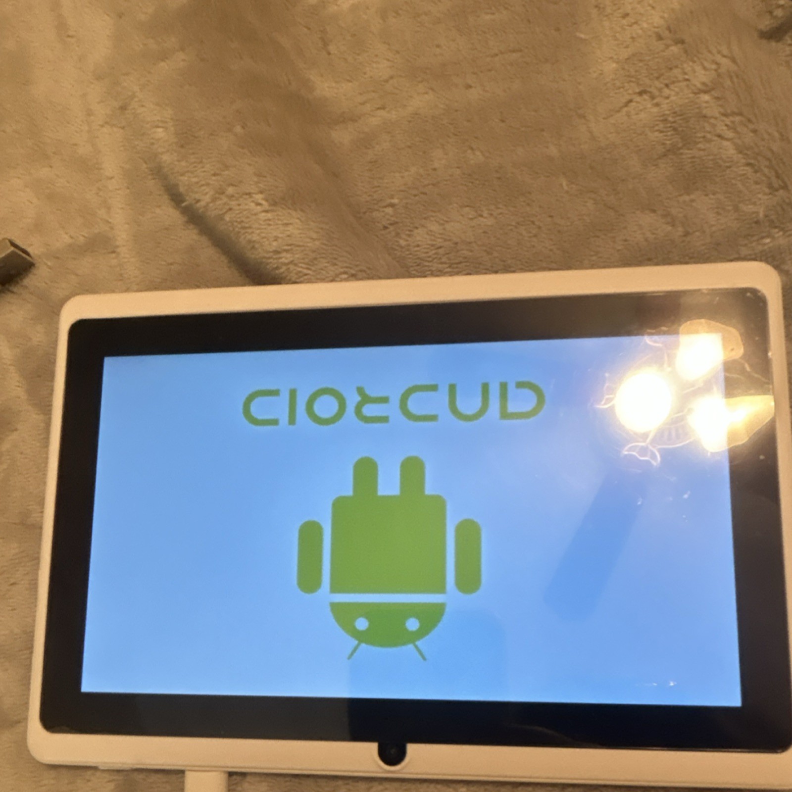 Ai Pro Tablet K07 Android White Touchscreen Tablet with Built-In Front Camera