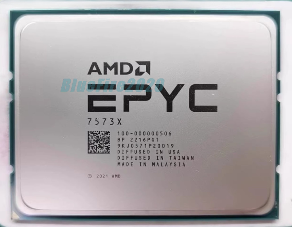 AMD EPYC 7573X 2.8GHz Up To 3.6GHz LAG-4094 32 Core 64 Thread CPU Processor 280W