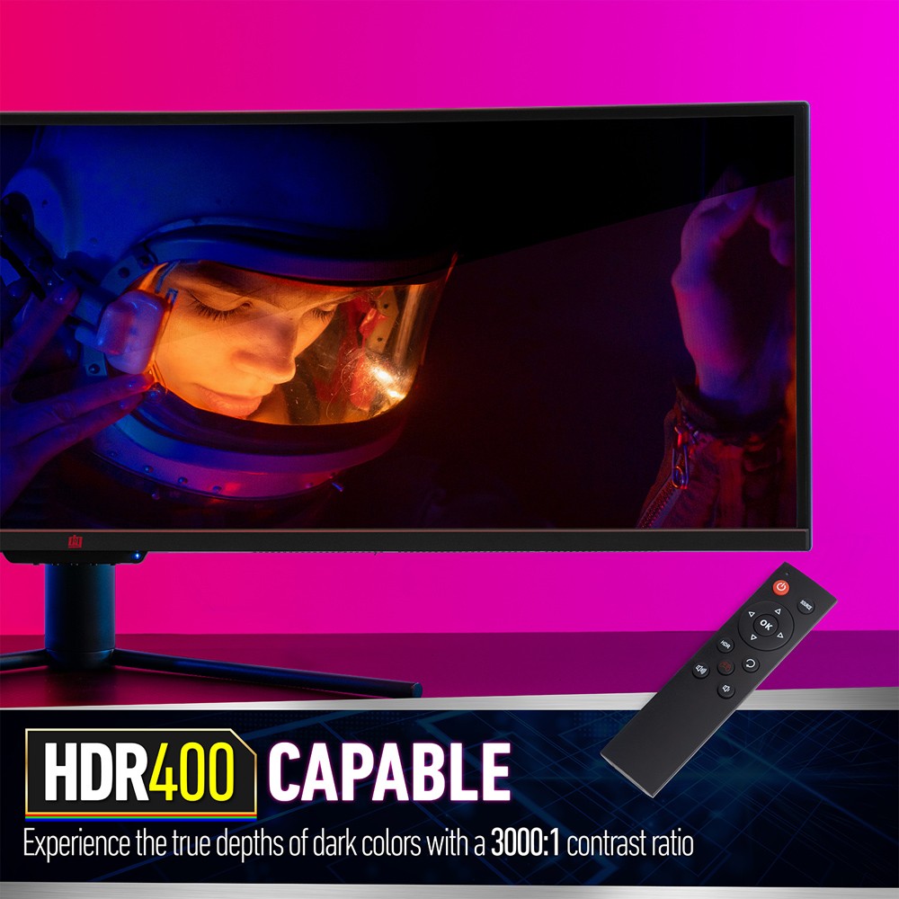 Deco Gear 49″ Curved Ultrawide 5K Monitor (Open Box) with 1 Year Warranty