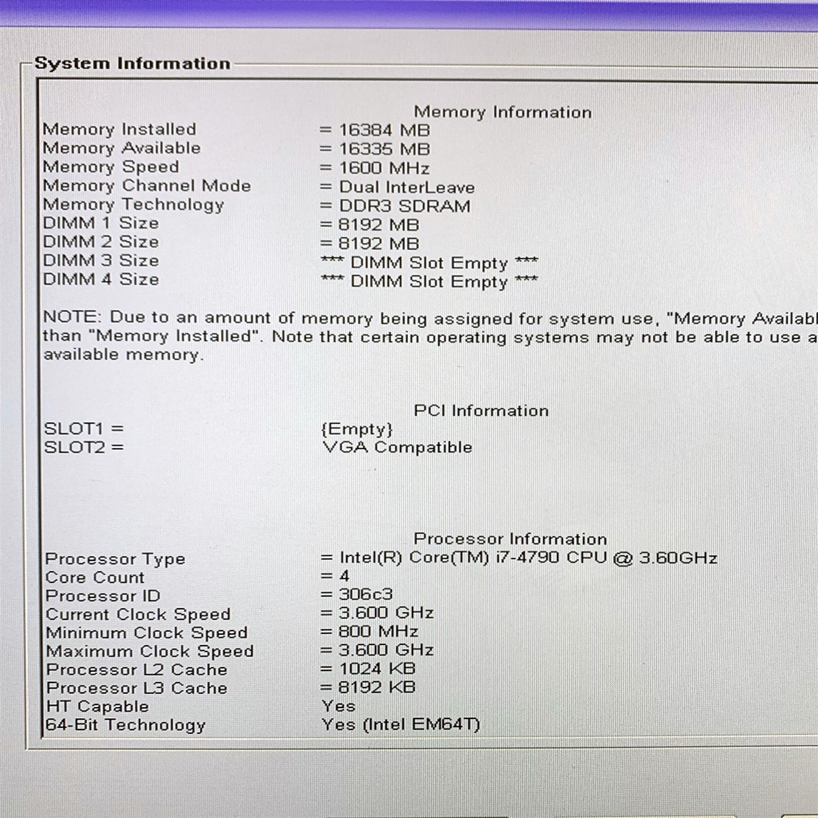 Dell Optiplex 7020 Desktop SFF Intel i7-4790 3.60GHz 16GB DDR3 120GB SSD Win 10