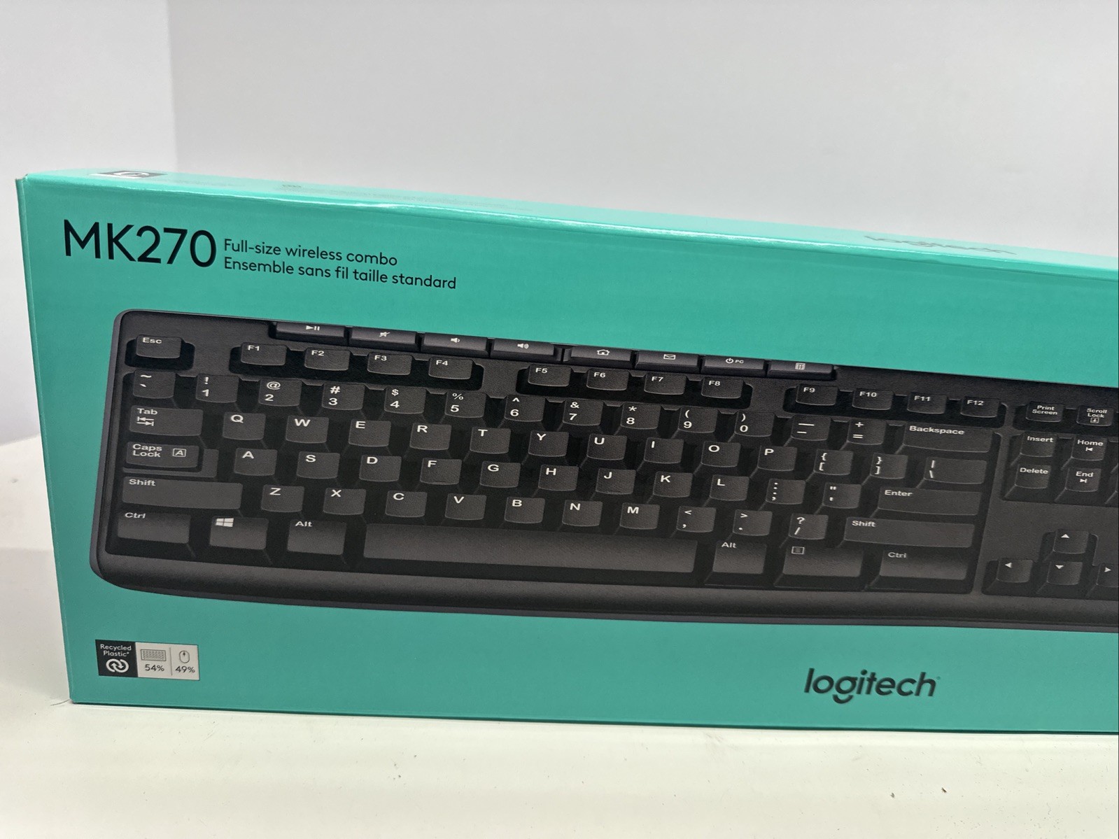 NEW Logitech MK270 Wireless Keyboard and Mouse Combo Black 920-008813