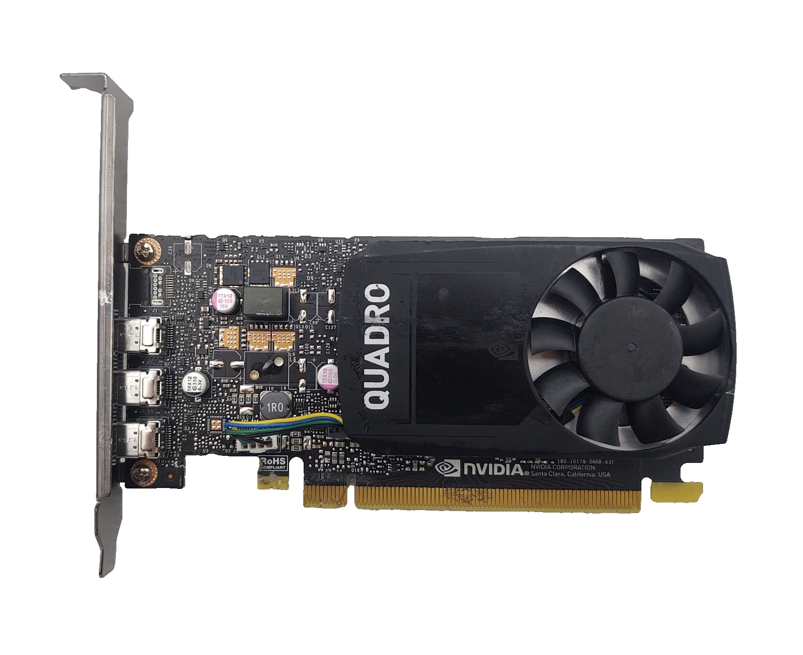 Nvidia Quadro P400 2GB GDDR5 Graphics Card 900-5G178-2500-000 H/profile bracket