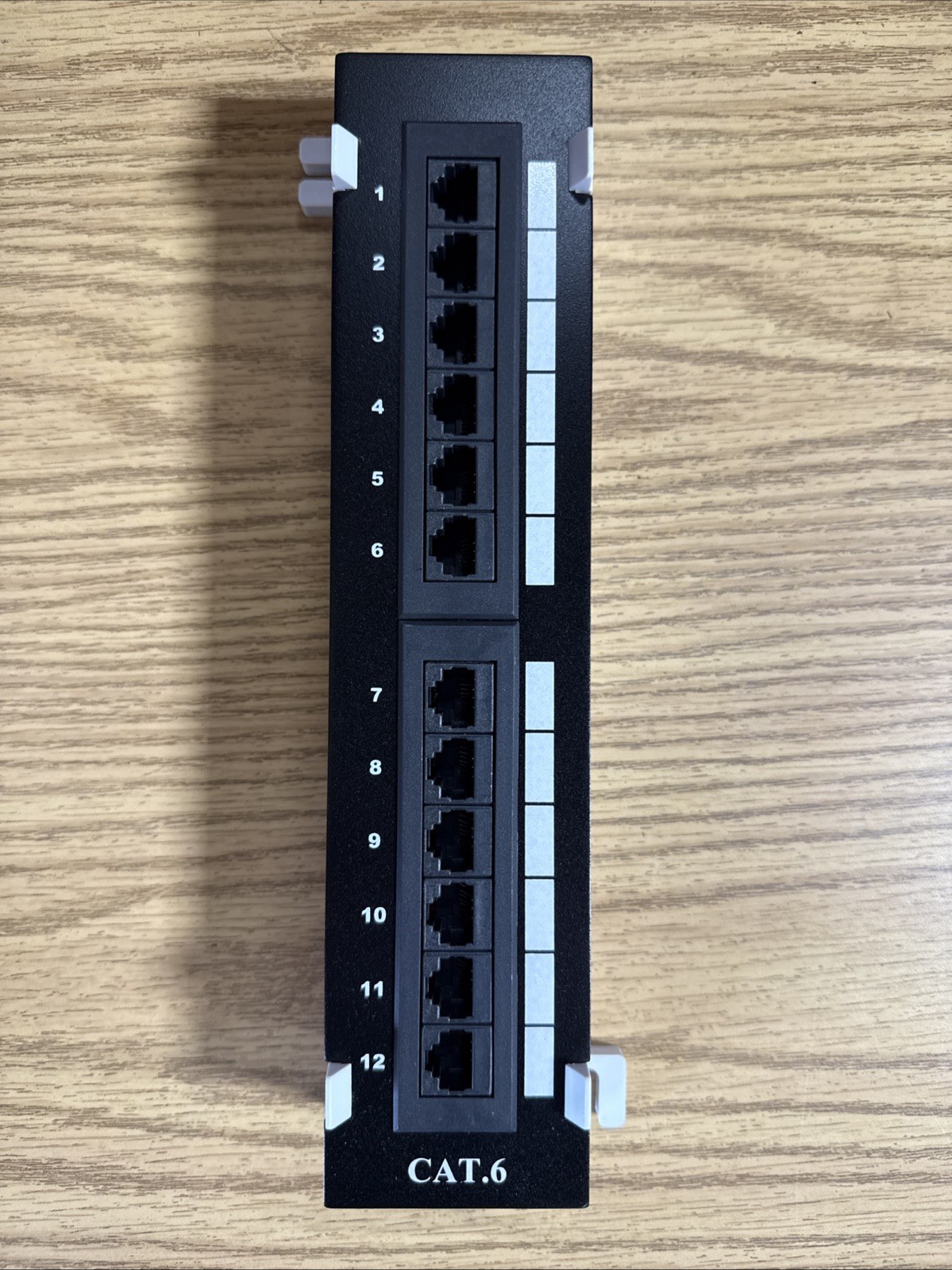 Cable Matters 12 port CAT6 Universal Patch Panel Wall-Mountable