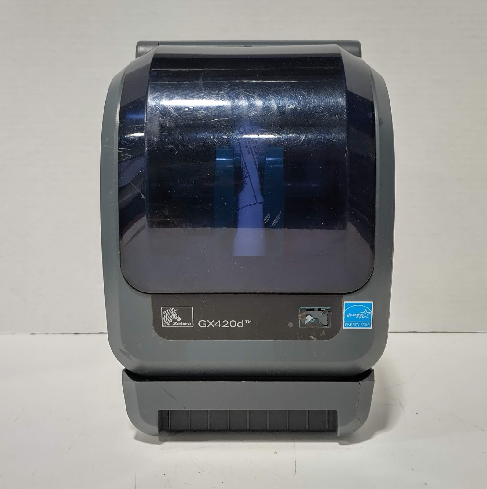 Zebra GX420d Thermal Label Printer w/Cutter GX42-202512-000 No Power Supply