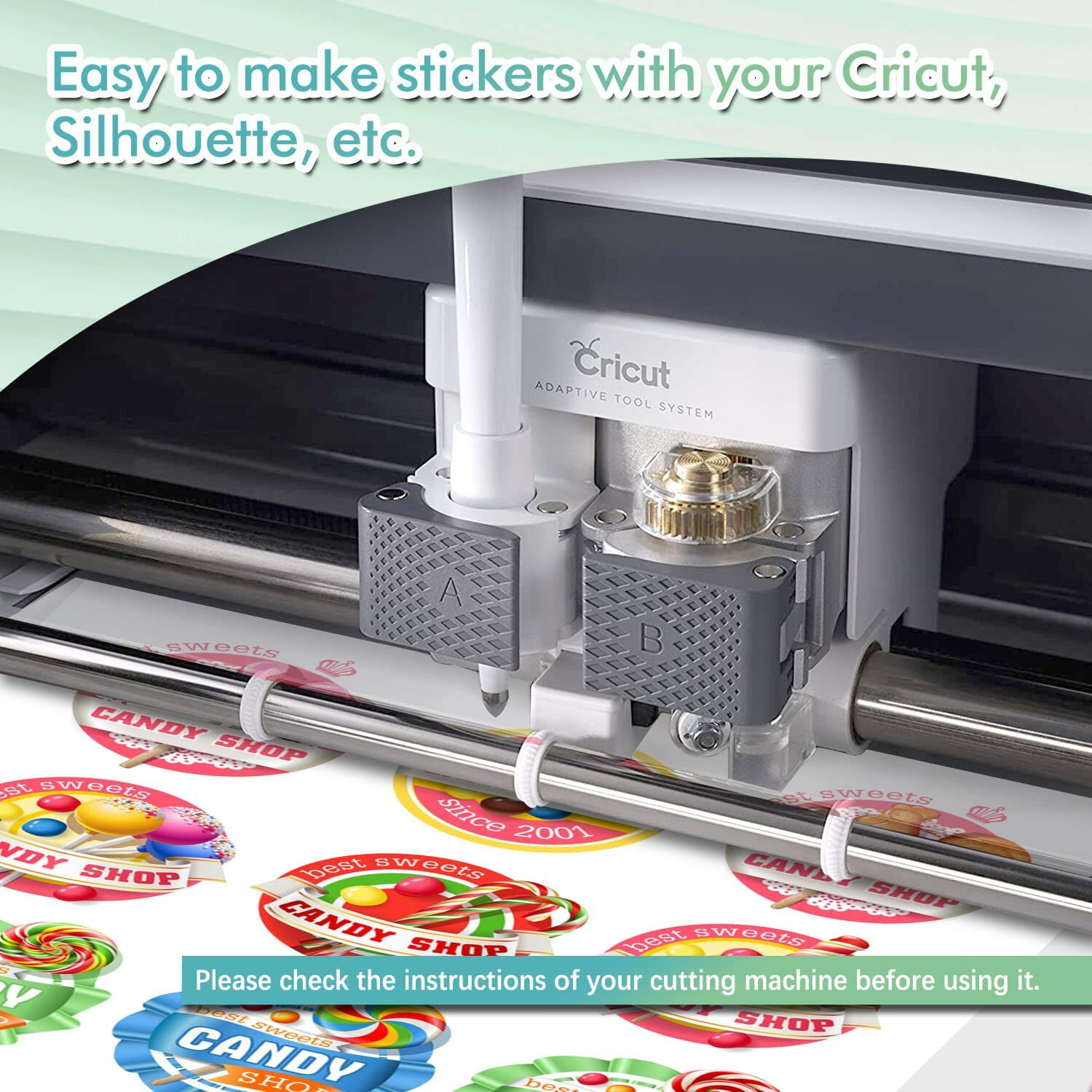 Koala Printable Vinyl Sticker Paper 13×19 Waterproof Matte Inkjet Laser 30PK