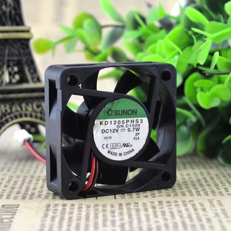 SUNON KD1205PHS3 12V 0.7W 5CM 5015 2PIN Cooling Fan