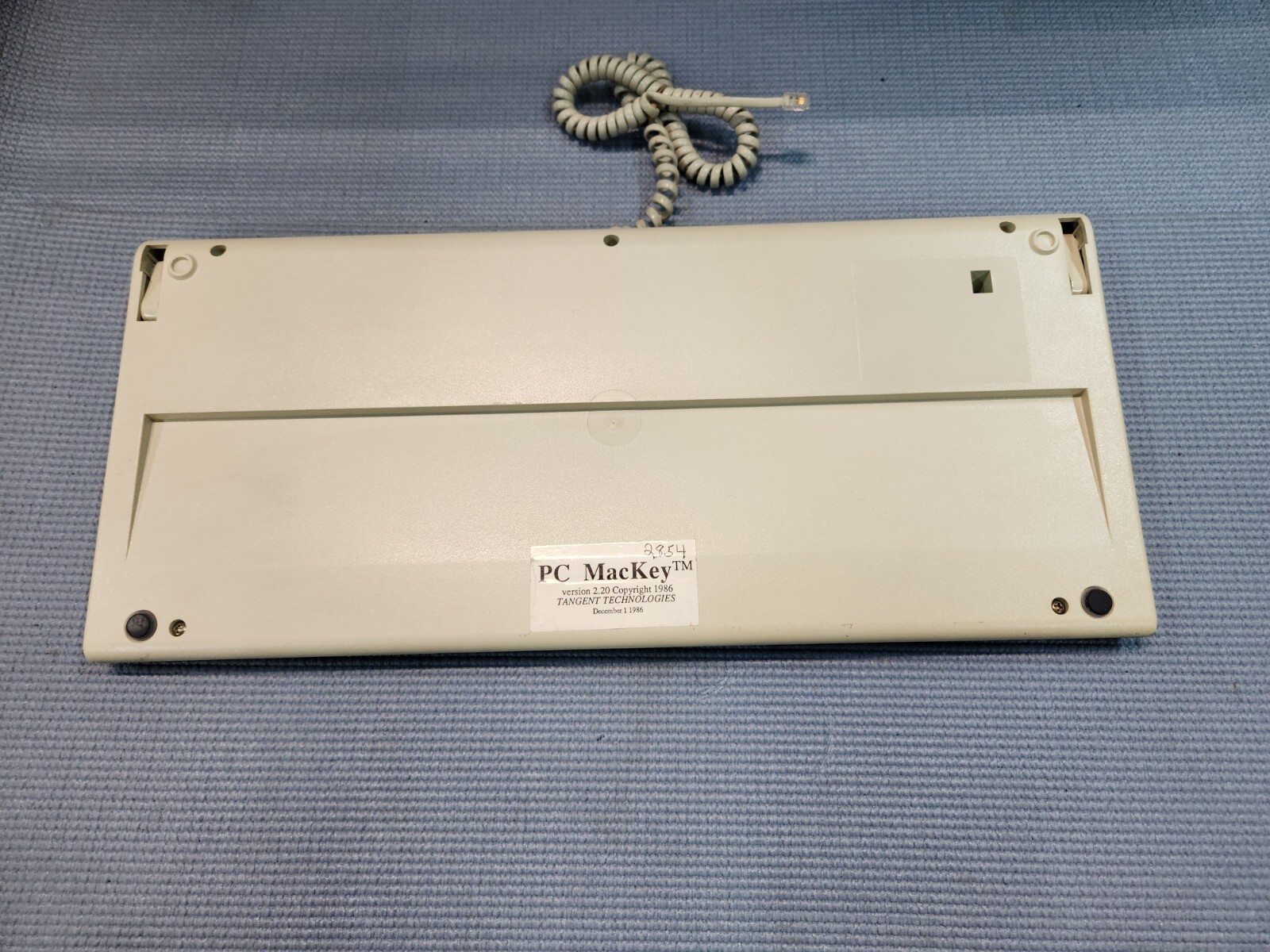 Vintage Tangent Technologies Professional PC MacKey Keyboard for Macintosh Plus