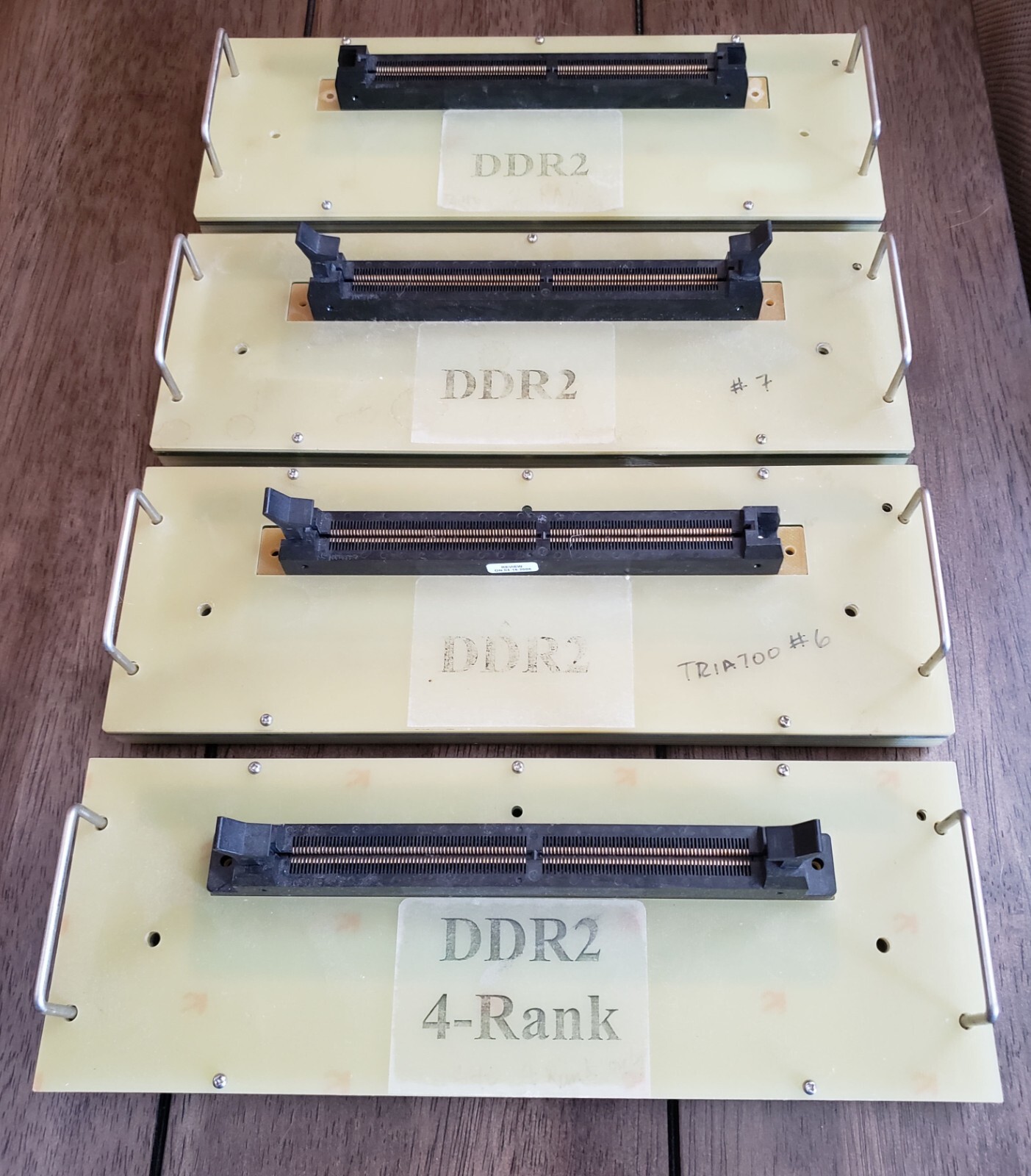 Triad Spectrum TurboCats II Express Memory Programmer Tester (4) DDR 2 Adaptors