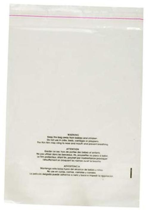 Uline Clear Poly Mailers Plastic Bundle Bags 8″x10″ 1.5 Mil Suffocation