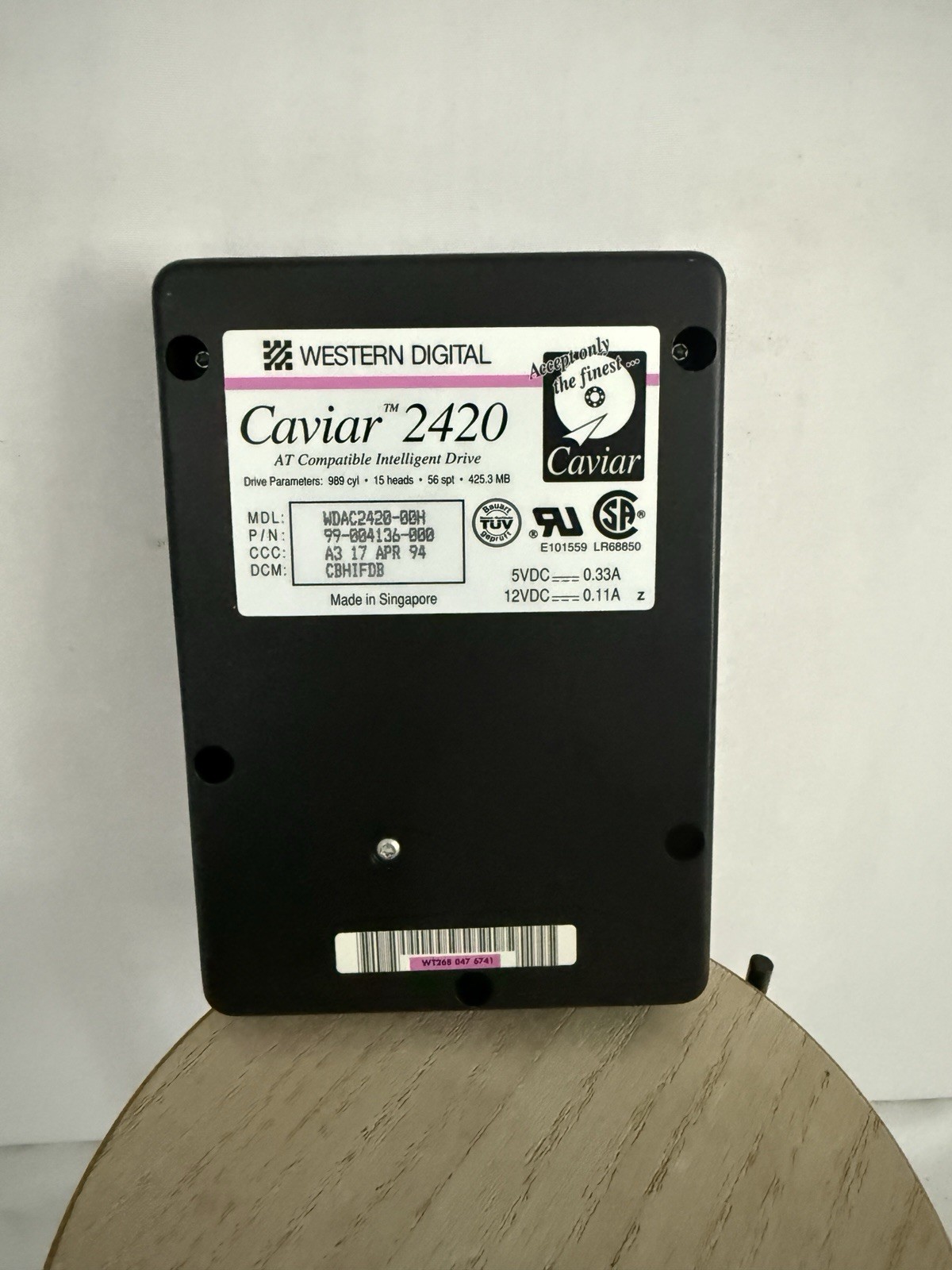 Western Digital Caviar 2420 425MB 3.5″ Internal HDD