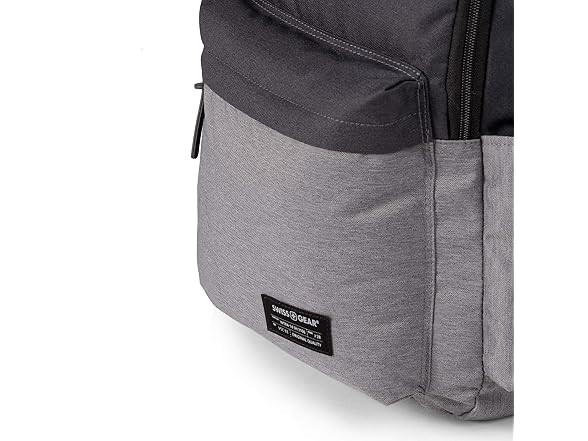 SwissGear 2789 Laptop Backpack Grey Black 17.75 Inch New With Tags
