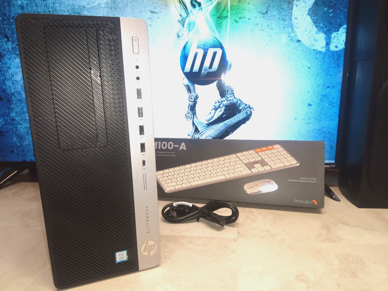 HP EliteDesk 800 G4 ,1.6TB,40GB,Quadro P2000 5GB,Win 11 Pro,Wireless,i7-8700 !!