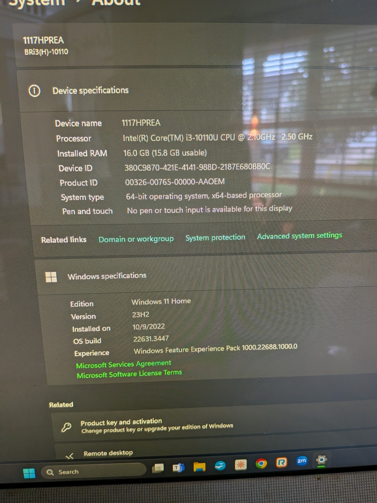 Gigabyte Ultra Compact PC Kit GB-BRi3-10110 i3 16GB Win11