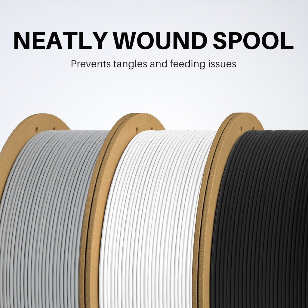 【Buy 10 Pay 6,Add 10】ELEGOO PLA Matte Filament 1.75mm for Most FDM 3D Printers