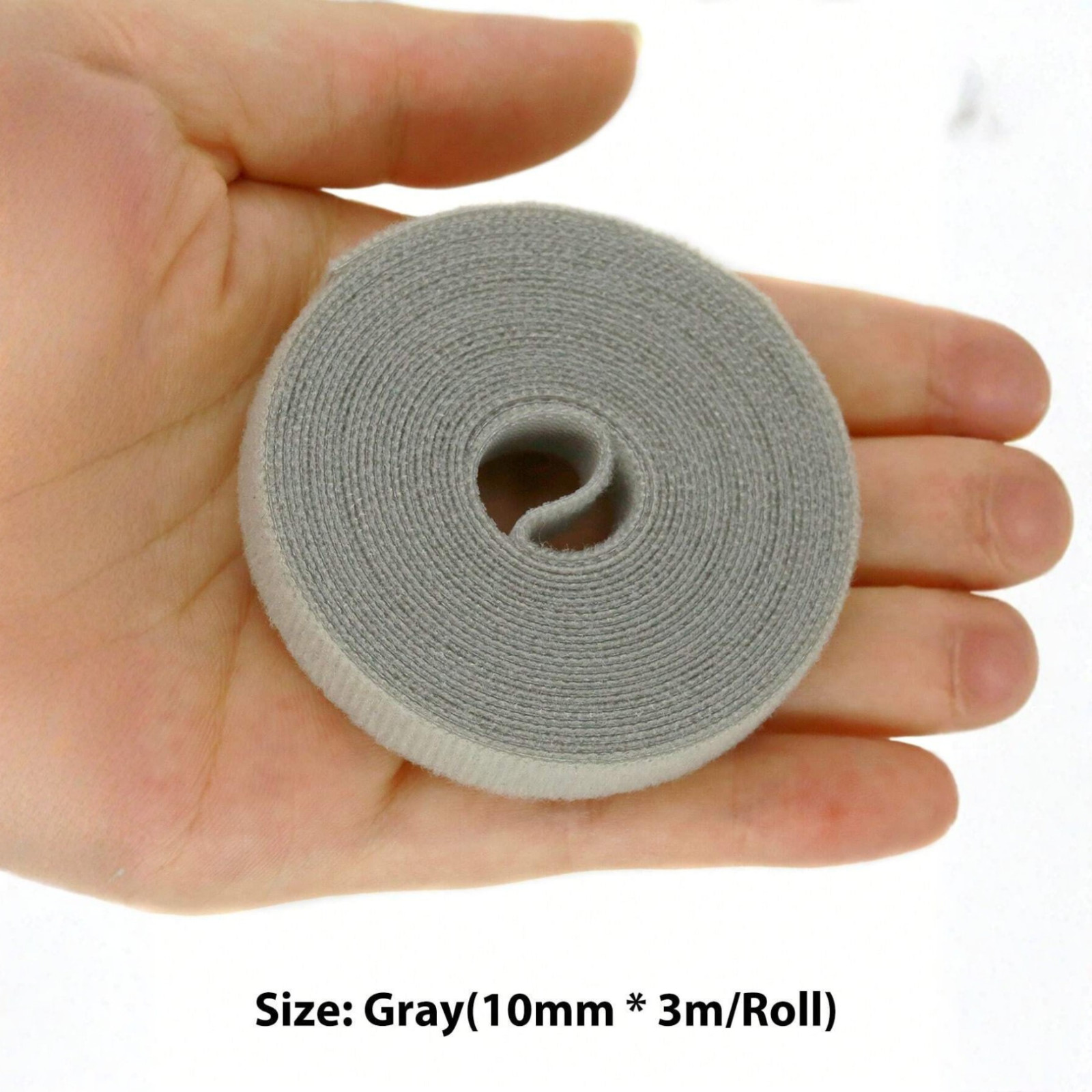 1-5m Reusable Hook and Loop Cable Tie Adjustable Cable Organizer Tape Cord Wrap