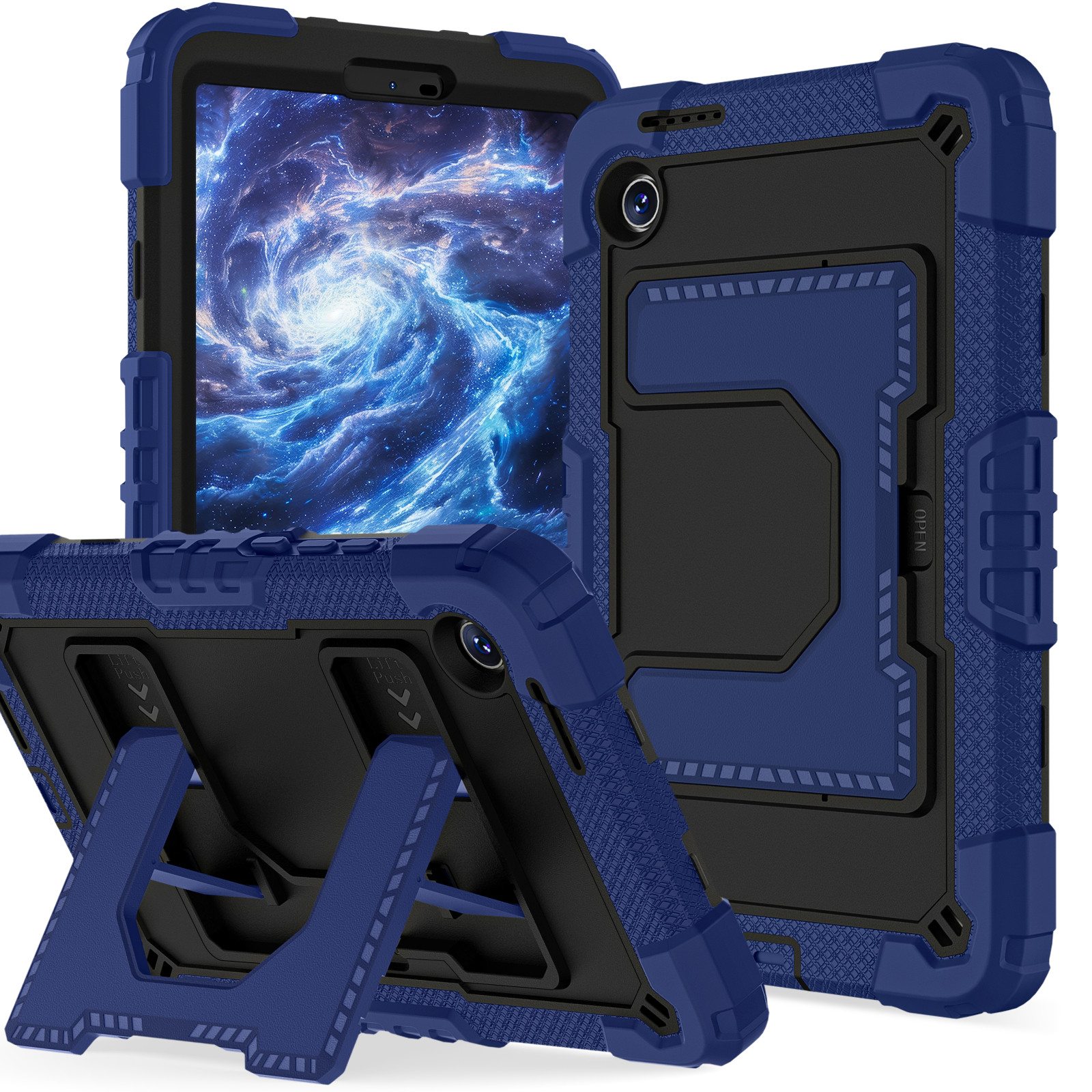 Rugged Stand Case Cover w/ Shoulder Strap For Samsung Galaxy Tab A11 8.7” 2025