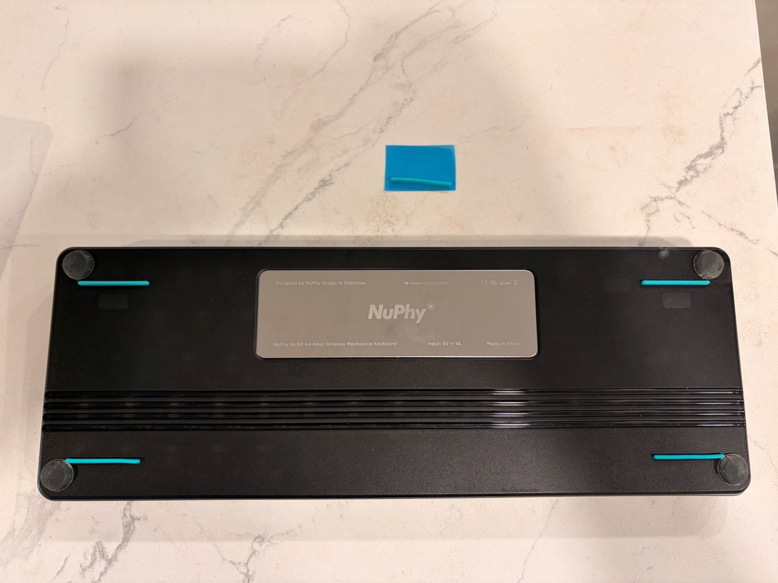 NuPhy Air60 V2 Portable Low Profile Wireless Mechanical 60% Keyboard