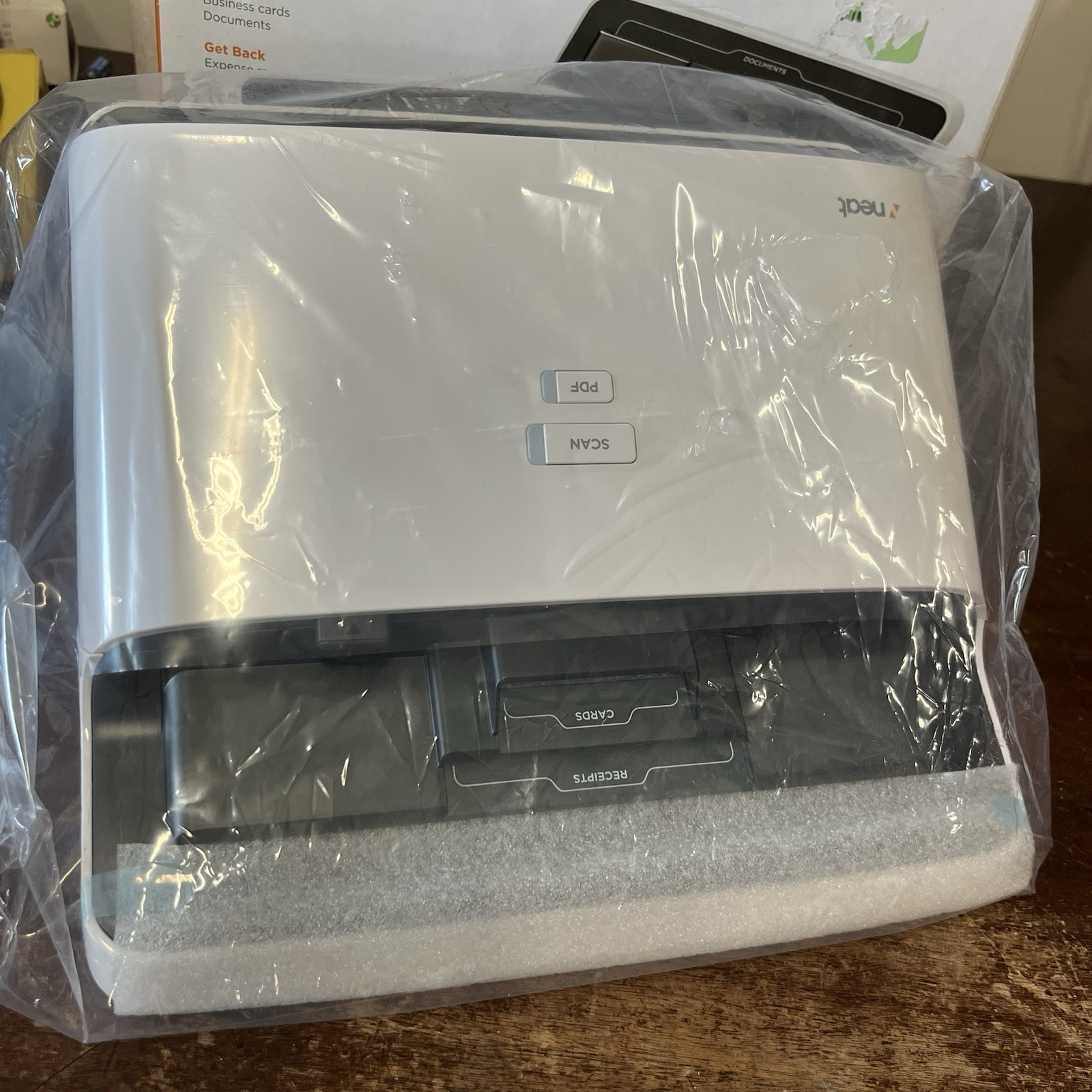Neat Desk Neatdesk Desktop Document Receipt Scanner New Open/damaged Box