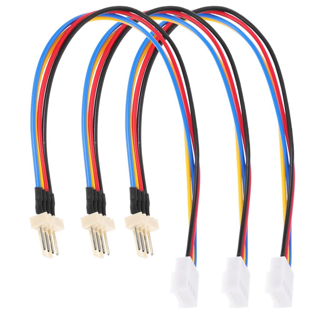 Cable 3Pcs For Pc Computer Case Fan Computer Setup 8.45×0.55×0.20in