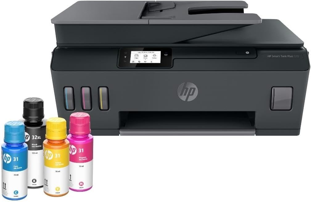 Smart Tank Plus 570 Wireless All-in-One Ink Tank Printer with up to 2 Years of I