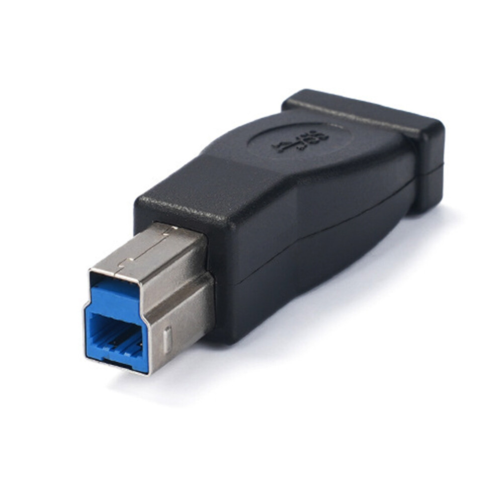 2x USB Type C Female to USB B 3.0 Male Adapter 5Gbps Hard Driver Printer Scanner