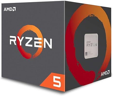 AMD Ryzen 5 1600 65W AM4 Processor with Wraith Stealth Cooler – YD1600BBAF