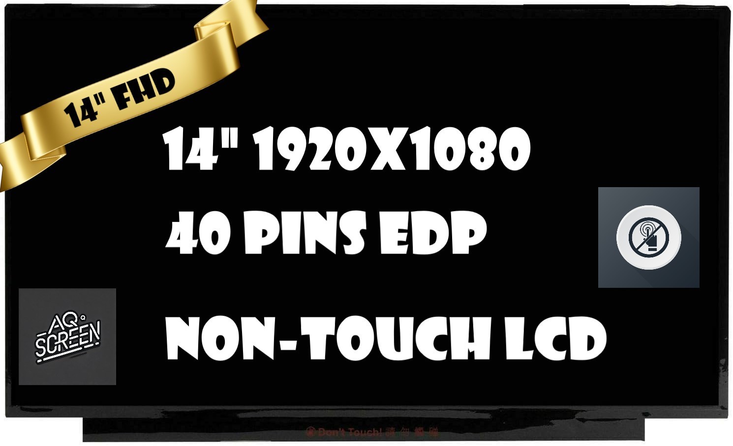 LQ140M1JW54 LQ0DASE343 Screen Laptop Display Panel 40 Pin EDP 14.0″
