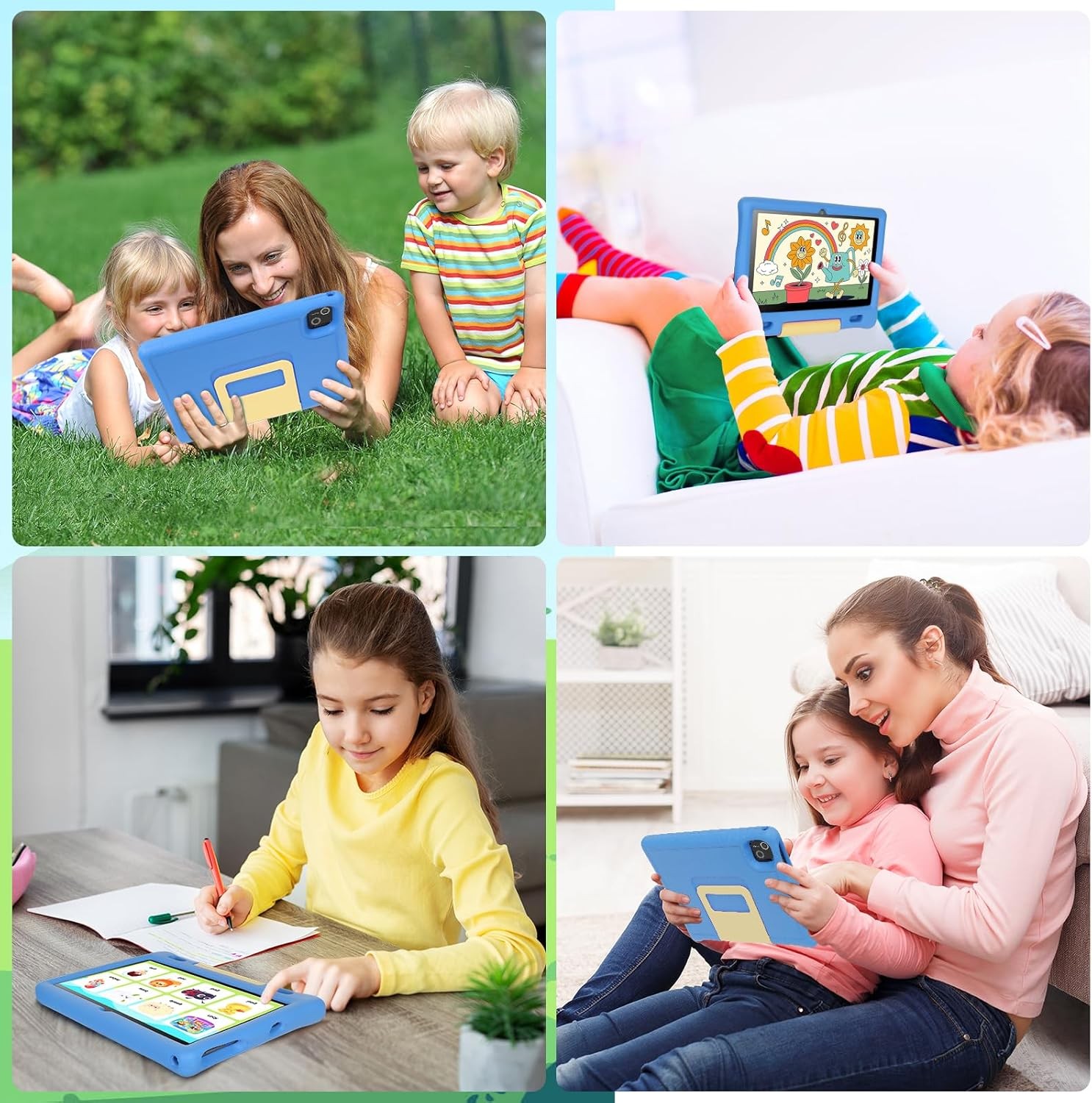 10 Inch Kids Tablet, Android 15, Octa Core Processor, 20GB RAM+128GB ROM,1TB TF