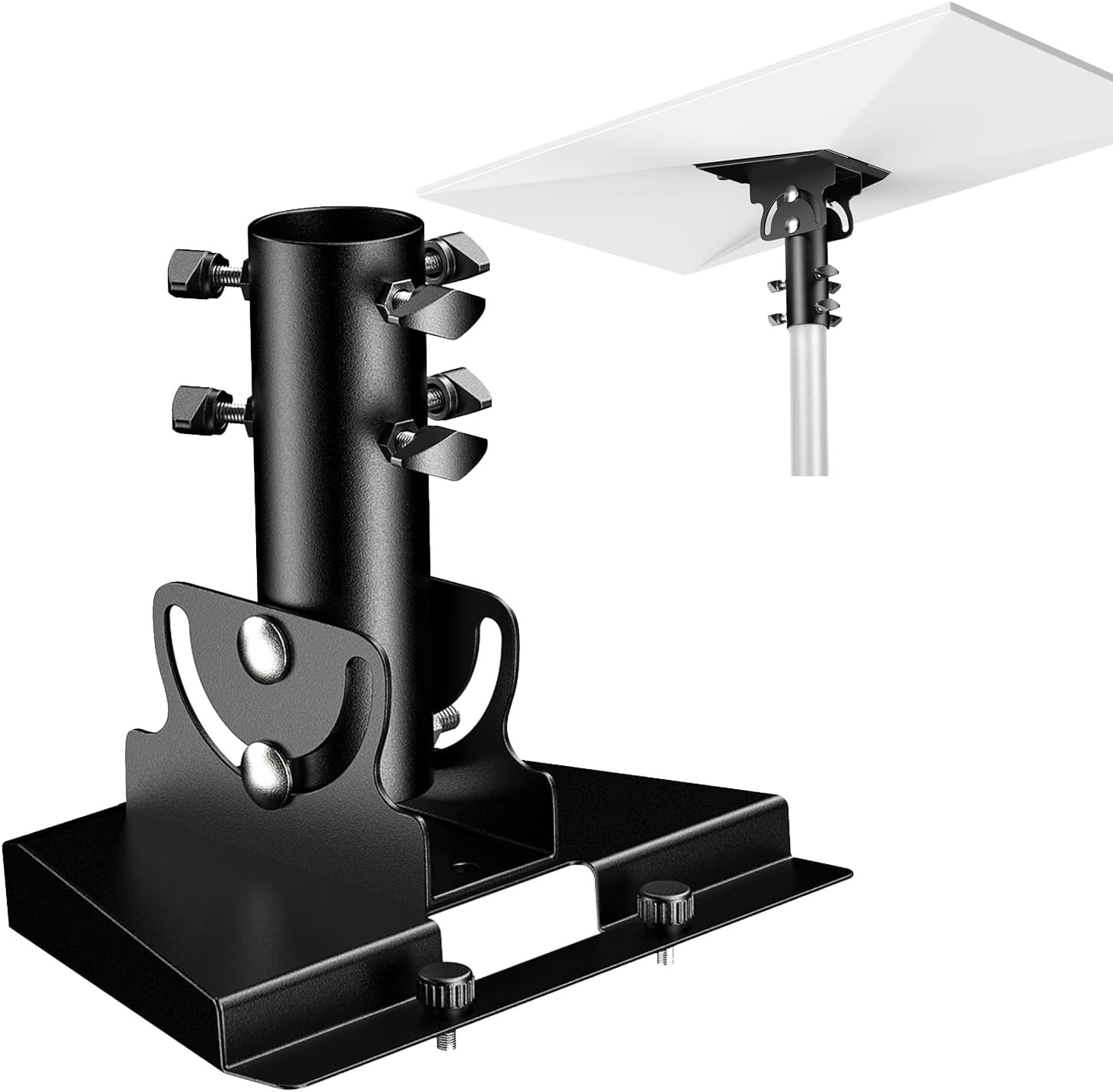 Starlink Gen 3 Mount for Starlink Standard 4/4X/V3,Fits 1.1-2.1″.Black | Starlin