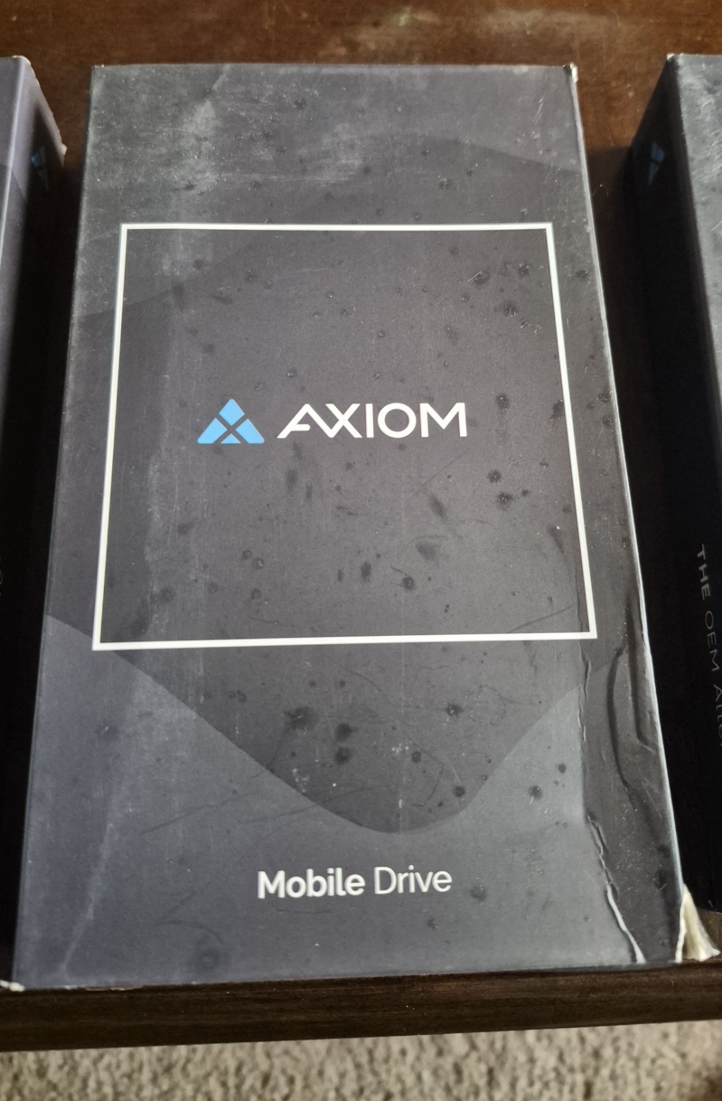 Set Of 3 Axiom Memory Solutions SSD 120 GB USB 3.1 Gen 2 Solid State Drives
