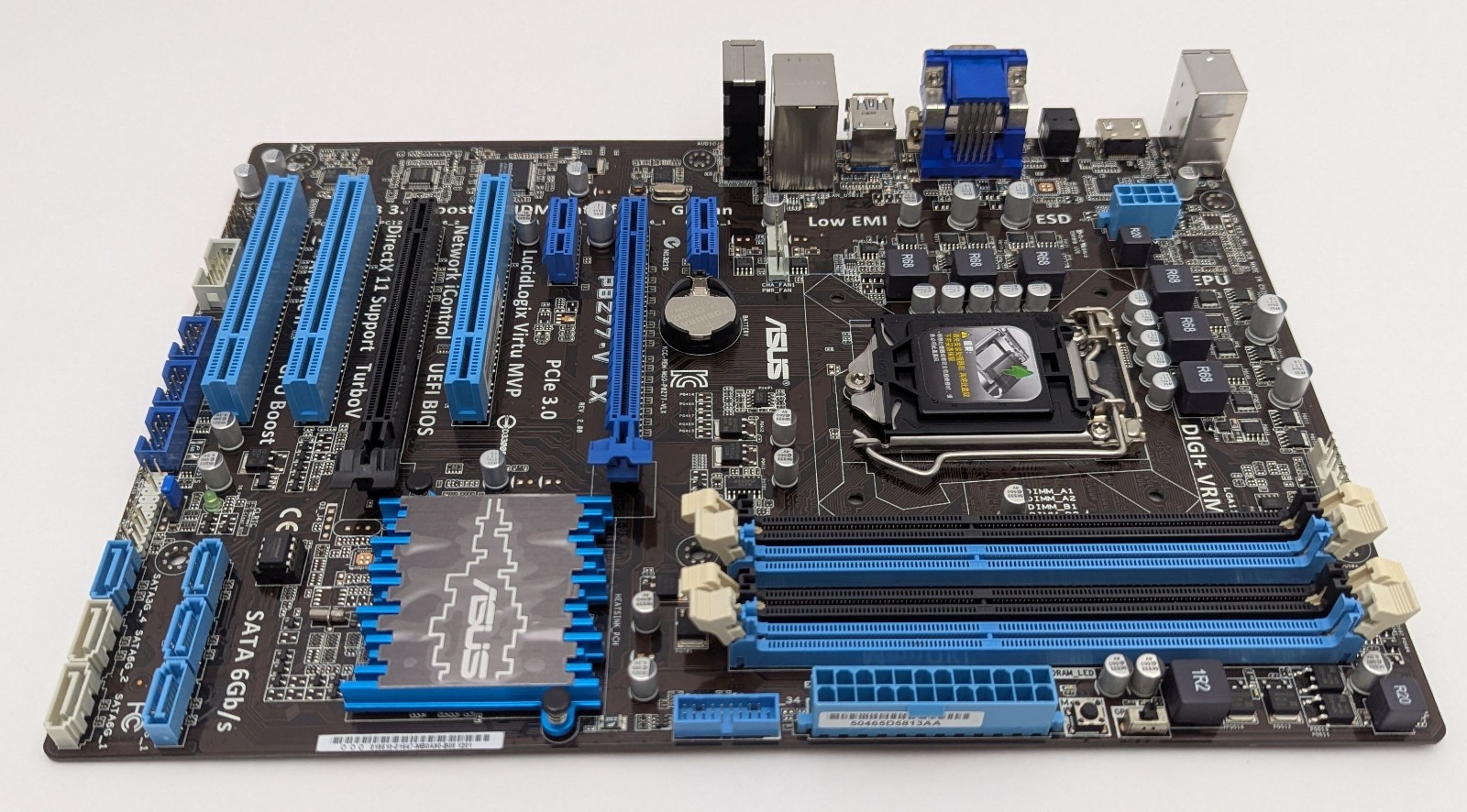 ASUS P8Z77-V LX ATX Desktop Motherboard LGA 1155/Socket H2 DDR3 SDRAM Intel Z77