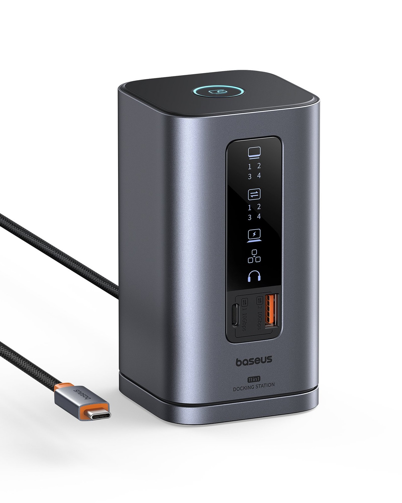 Baseus 11-in-1 Docking Station Triple Display 4K HDMI DP 10Gbps Ethernet 100W PD
