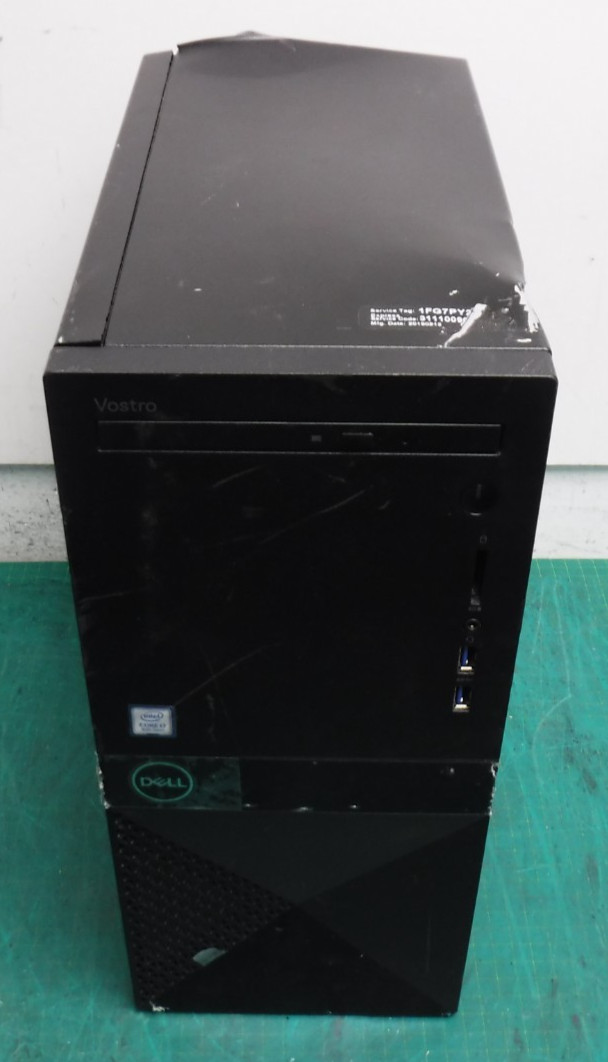 Dell Vostro 3670 Tower PC | Intel i7‑8700 3.2GHz | 8GB RAM | No HDD/OS | 1FG7PY2