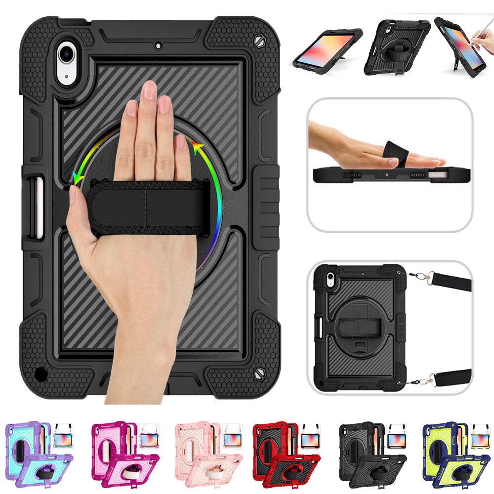 Heavy Duty Shockproof Stand Case Cover For iPad 9th/8th/7th/6th/5th Generation