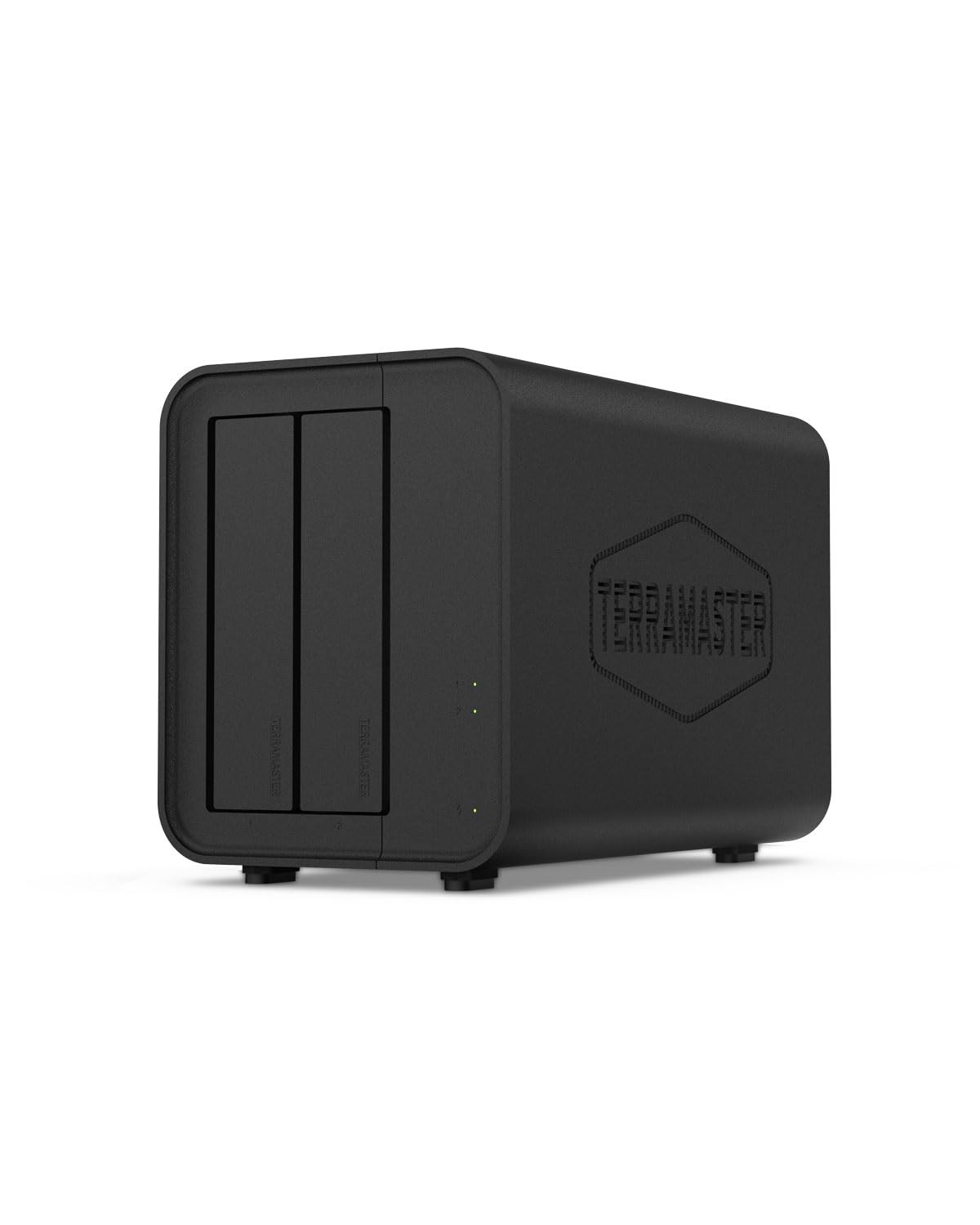 TERRAMASTER D2-320 USB RAID Enclosure – 3.2 Gen 222 x 119 x 154 mm, Black