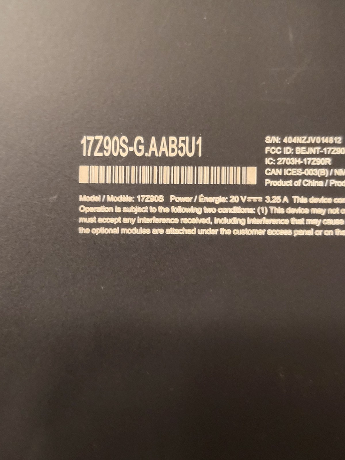 LG 17Z90S-G.AAB5U1 LG Gram 17″ WQXGA Ultra 7 155H 3.8GHz Intel Arc graphics 16GB