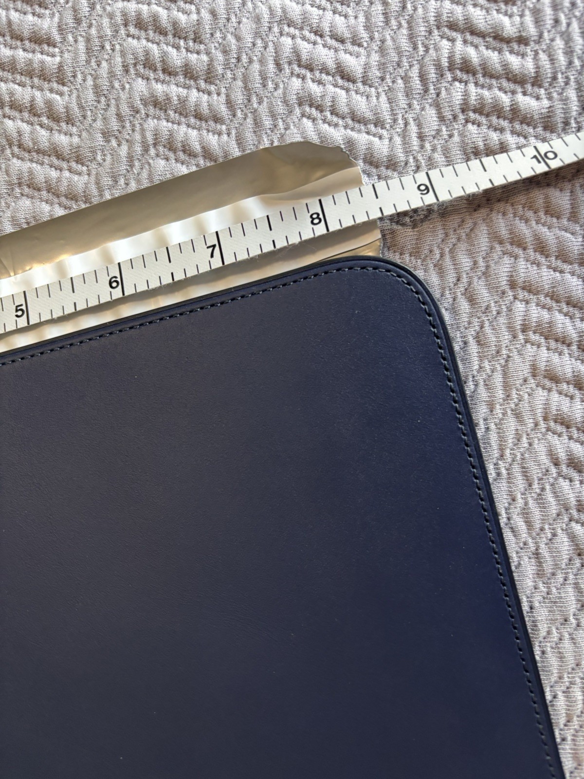 Apple Leather Sleeve for 12in MacBook Air/Pro Midnight Blue