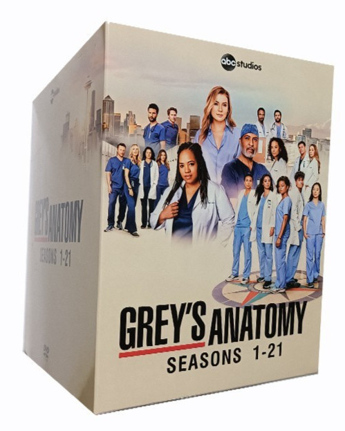 Grey’s Anatomy The Complete Series Seasons 1-21 ( DVD 108-Disc box-NEW )Region 1