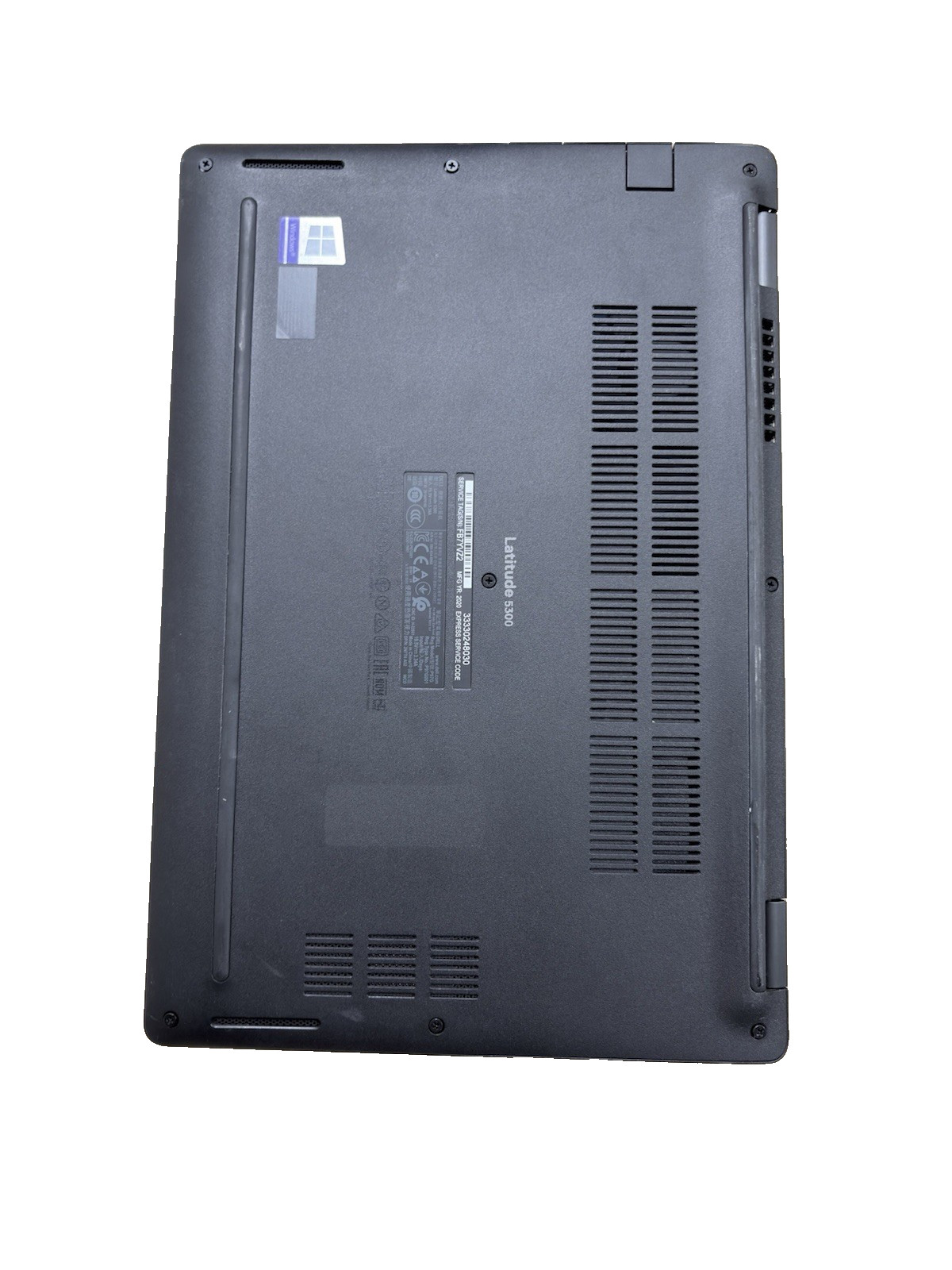 DELL LATITUDE 5300 INTEL CORE I5-8365U 1.60GHZ 4GB RAM NO SSD #910