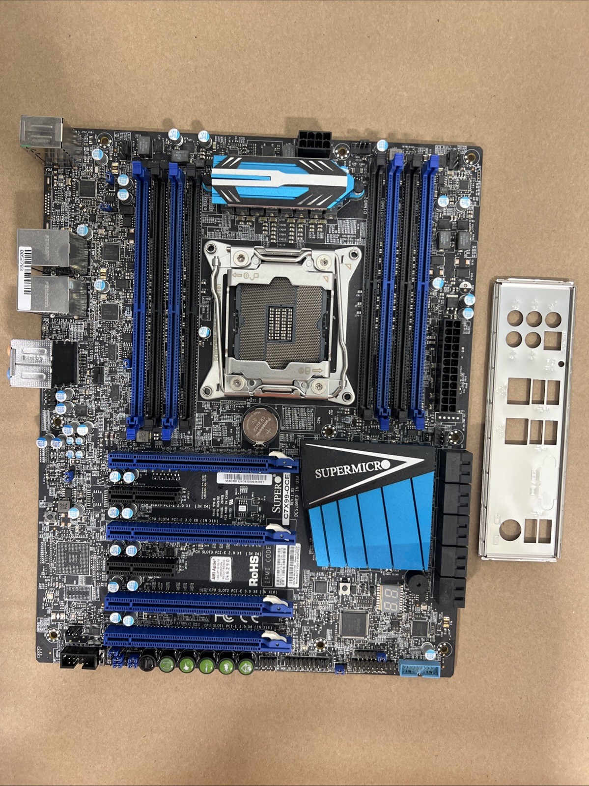 Supermicro LGA2011-3 Motherboard C7X99-OCE Intel X99 DDR4 for Intel Core i7/i5