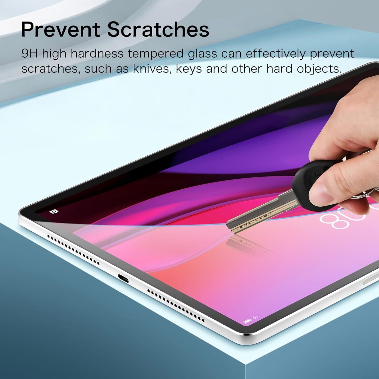 2 Pack Screen Protector for 12.7″ Yoga Tab Plus 2025 Tempered Glass Protector