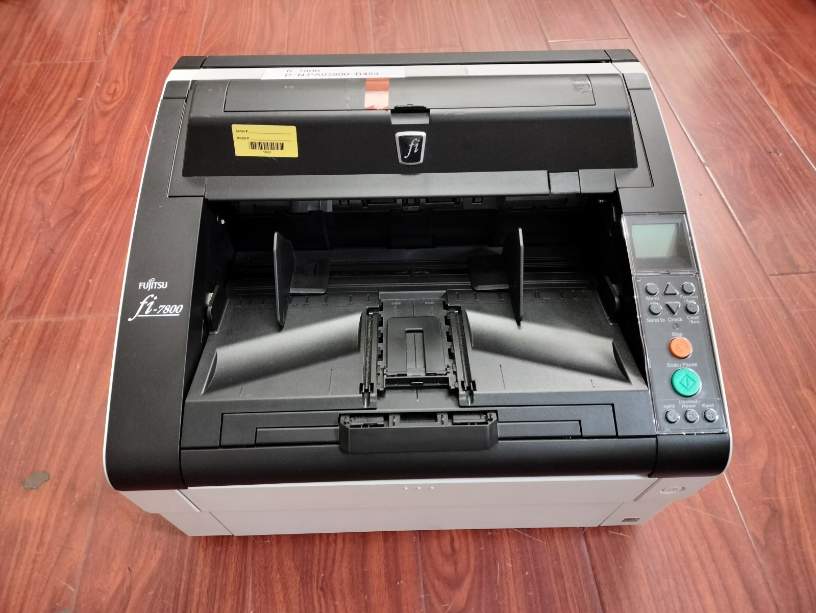 Fujitsu fi-7800 Sheetfed Scanner – Black, Gray – 600 dpi Optical