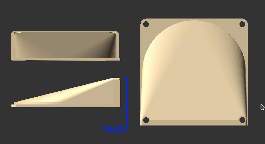 80mm 92mm 120mm 140mm RIGHT ANGLE Computer FAN DUCT Case Fan Shroud Case Mod